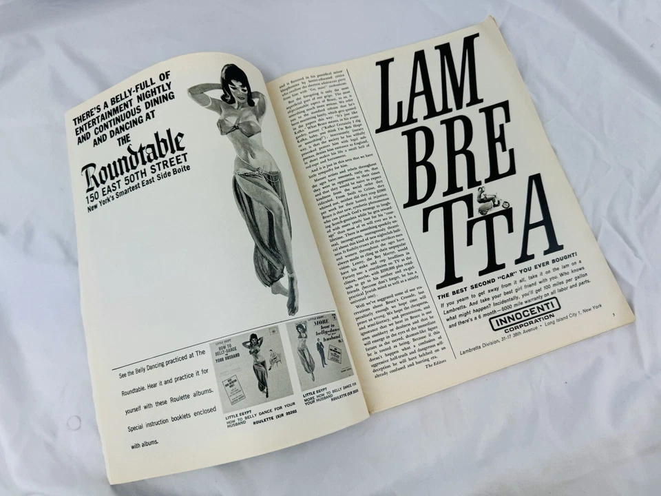 Мужской журнал Nugget том 5 No 8 The Man's World ноябрь 1963, Элиа Казань - Изображение 4 из 4