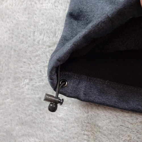 New Balance Jacket Womens Medium Quilted Fleece Black Hooded Zip Side Pockets - Picture 11 of 18