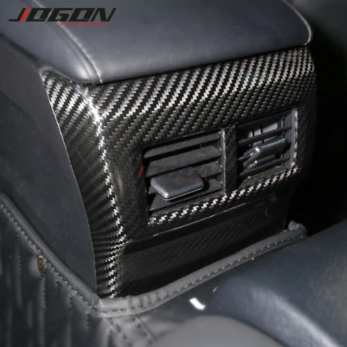 For Lexus RC200 300 350 RC F SPORT 2015-20 Carbon Rear Seat Air Vent Outlet Trim