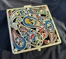 Bejeweled Style Jewelry Trinket  Box