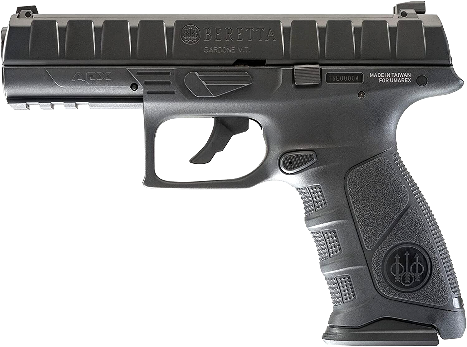 Beretta APX Air Pistol .177 Cal CO2 BB Gun w/ BBs & CO2 Bundle (2252030 ...