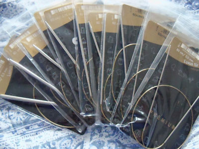 New Addi Knitting  Discounts on 2+  Circular Needles  $1 Ship size 16'' 24'' 