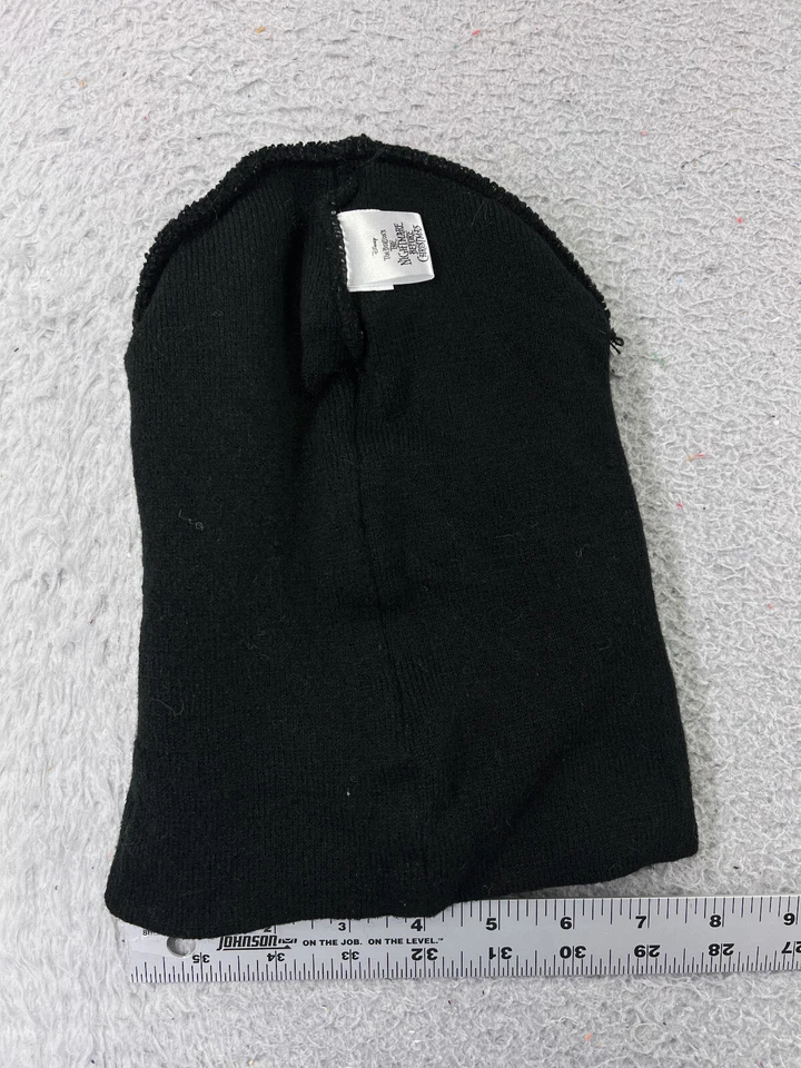 Disney Pesadilla antes de Navidad Gorro Toque Juvenil Negro Acrílico Jack Foto 4 de 4