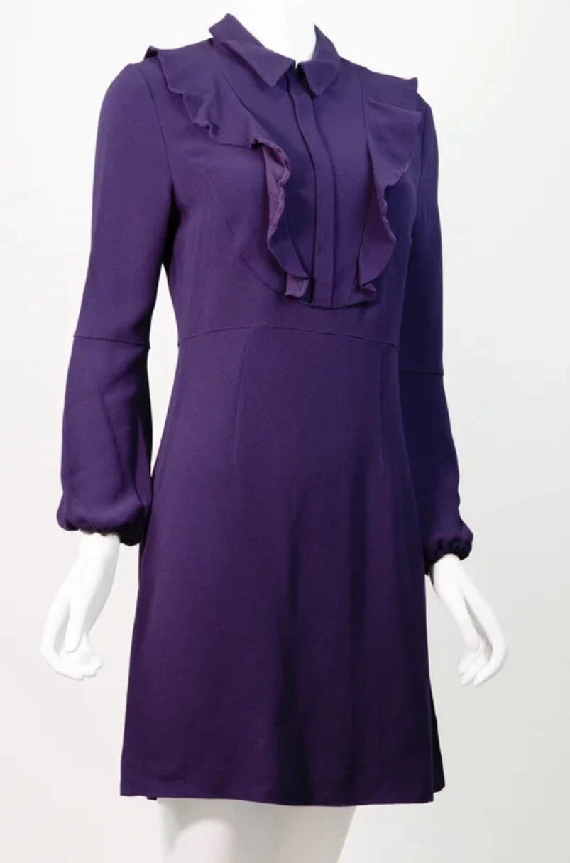 Abito elegante Miu Miu viola viola Miu Miu abito vintage