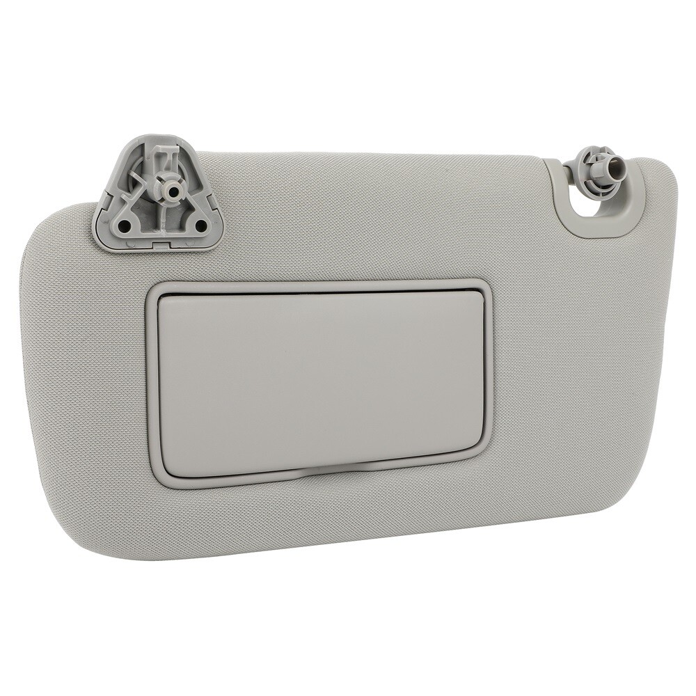 Driver Side Gray Sun Visor Without Sunroof For 2012-2019 Nissan LEAF Sentra