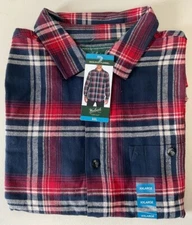 *NWT* Woolrich (Size XXL) Men’s Long Sleeve Flannel Button Shirt (OZZY Plaid)