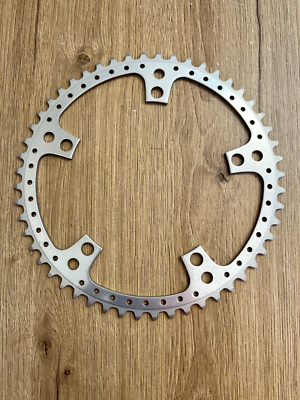 Plateau Sugino Drillium 52 Dents – 144 BCD – Aluminium Vintage Années 70/80