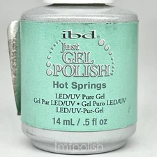 Brand New IBD Just Gel Nail Polish - Hot Springs - Full Size