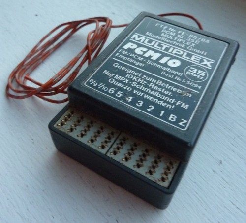 Retro Multiplex PCM10 35mhz FM receiver without crystal for glider/plane etc. - Picture 6 of 6