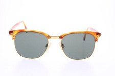 VTG Vogue Firenze Sunglasses Novecento 909 BENT 54/20-145 Gold Tortoise Italy