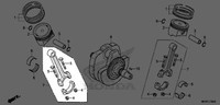 Honda 2003-2018 Schatten VT VTX Verbindung Stange 13230-MEA-670 Neu OEM