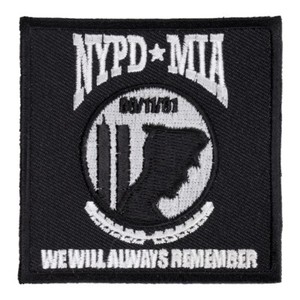 NYPD MIA 9-11 Always Remember Patch, 9-11 Patches | eBay