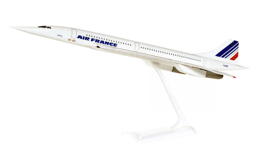 aerei modellini Herpa CONCORDE AIR FRANCE 1:250 modellismo statico
