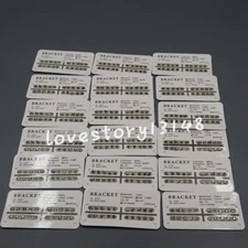 10 Packs Separable Dental Orthodontic Brackets Roth/MBT Mini/Standard 018/022