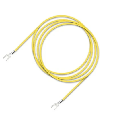 Pro-Ject Connect It Turntable Earthing Ground Lead Wire (Yellow) Eliminate Hum
