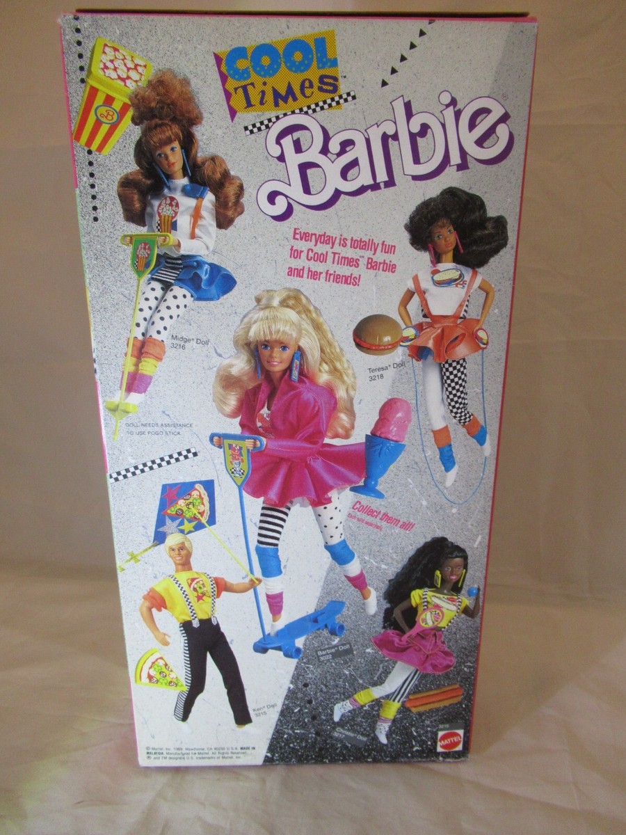 Cool Times Barbie Ken 1988 Mattel 3215 NRFB C1 for sale online | eBay
