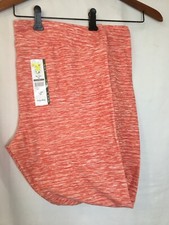 Time and Tru High Rise Ankle Leggings Women Space Dye Coral Many sizes