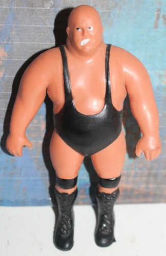 WWE King Kong Bundy LJN Bendies Mini Wrestling Act...