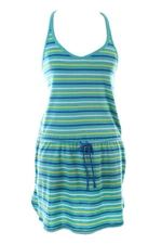 Jane And Bleecker New Teal Drawstring Jersey Chemise XS