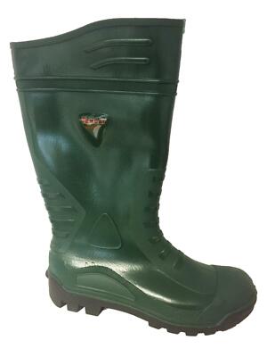 Tomcat Gummistiefel Stahlkappe Sicherheit Arbeitsstiefel grün