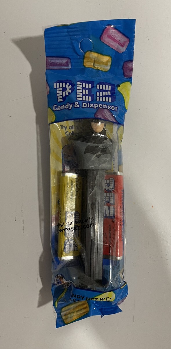 PEZ ペッツ　ソフトヘッドモンスター　ブラック NEW PEZ Candy Dispenser Dc Comics Justice League Batman w