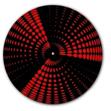 Disco Dot Matrix #1 Slipmat Turntable 12" LP Record Player DJ Audiophile