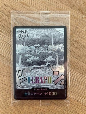 One Piece Card Game ELBAPH Don!! ONE PIECE DAY'25 Promotional card