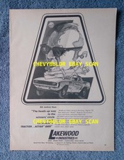1976 Lakewood Traction Bars Vintage Ad With Bill Grumpy Jenkins