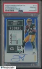 2020 Contenders Optic Blue Rookie Ticket Jordan Love RC ON CARD AUTO /75 PSA 10