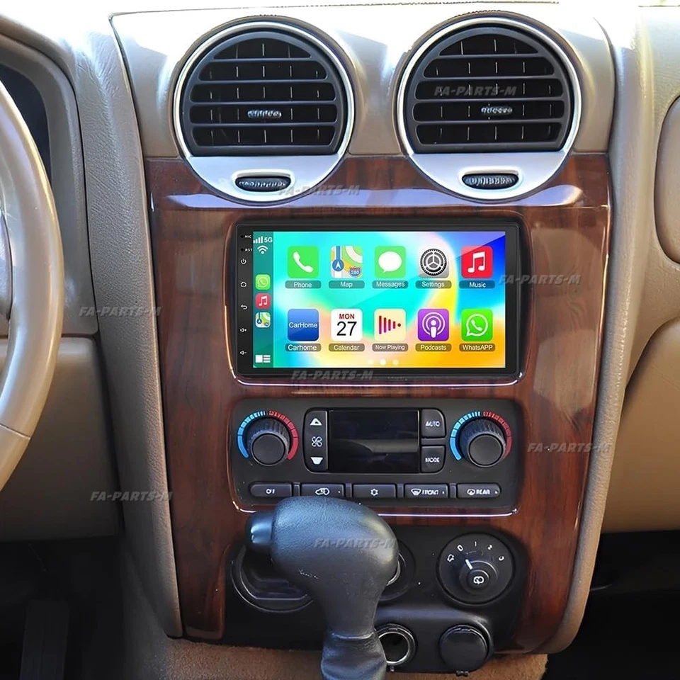 For 2002-2006 GMC Envoy Carplay Car Stereo Radio Android 15 GPS NAVI BT Foto 3 de 4