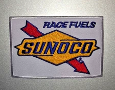 SUNOCO RACE FUELS Embroidered Iron/Sew On Patch 4"X2.5" SHIPPED FROM USA