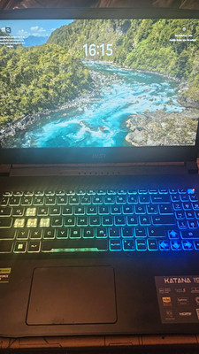 MSI Katana 15 B13VFK i7-13620H 16GB RTX 4060 15,6'' 512GB SSD