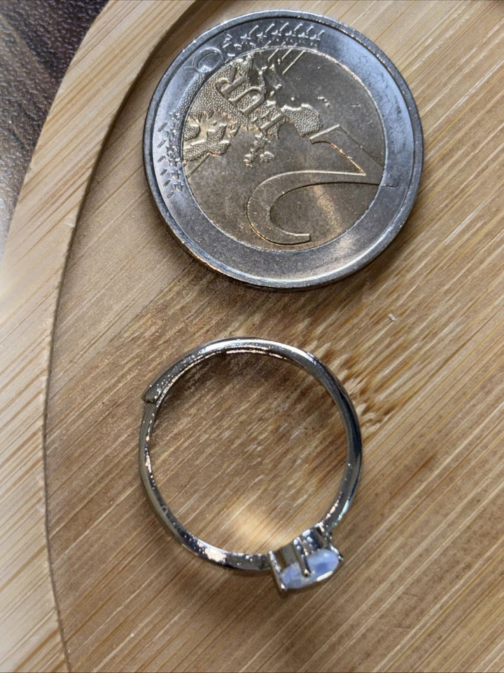Opal Edelstein Ring Größe Verstellbar - Bild 3 von 4