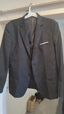 Mens Suit Jackets Casual Two Button Slim Fit Blazers Suit Separates Coat Sport C