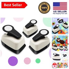 3 PCS Circle Punch Set: Precision Paper Hole Punch for Crafting  DIY Projects