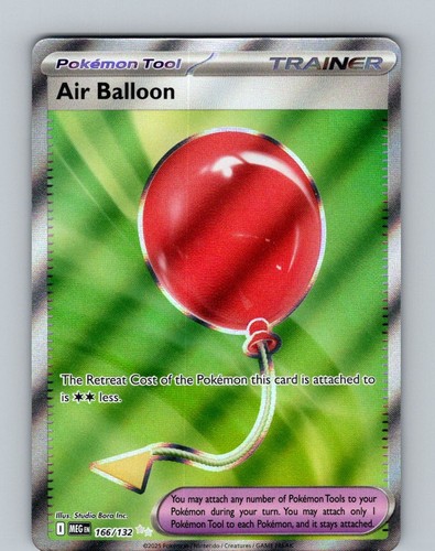Air Balloon 166/132 ME01: Mega Evolution Ultra Rare Holo NM Pokemon