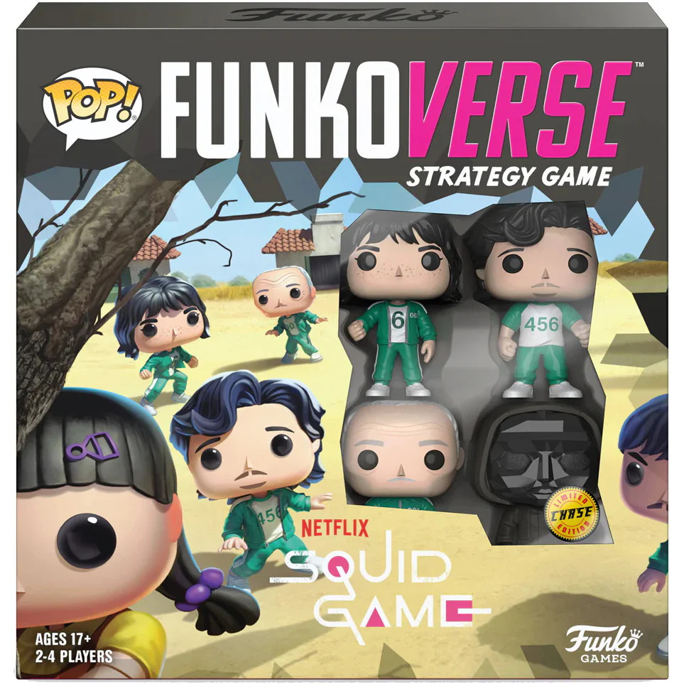 Стратегическая игра Funkoverse Squid Game 100 - Chase Edition Настольная игра для 2-4 игроков 7990₽