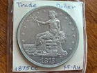 1875 CC Trade Dollar XF to Near Uncirc.