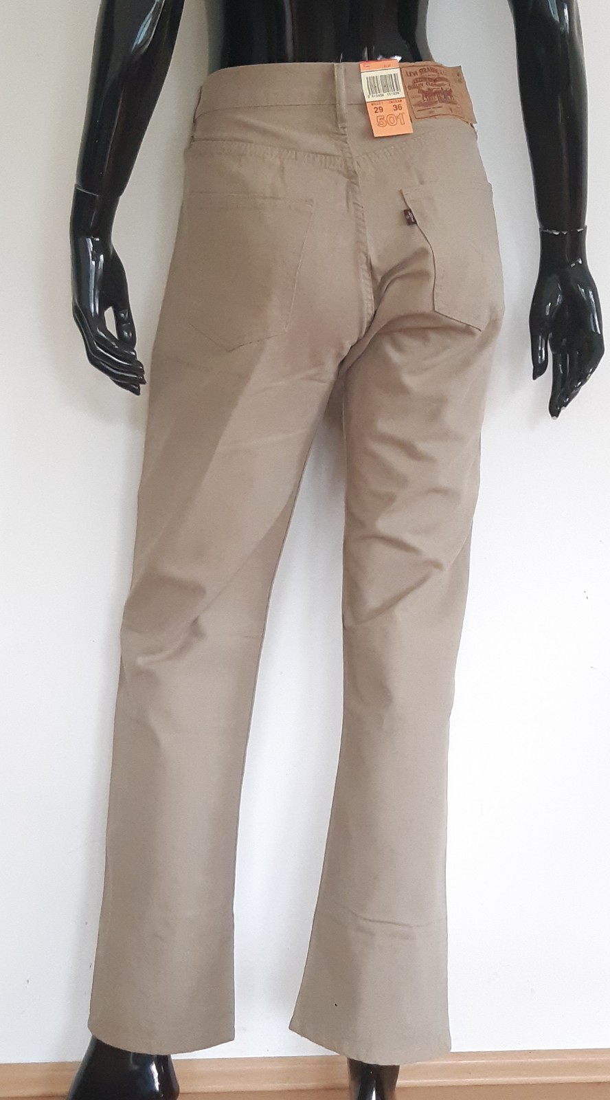 Vintage 90s LEVIS 501 Jeans USA size W29/L36 NWT image 3