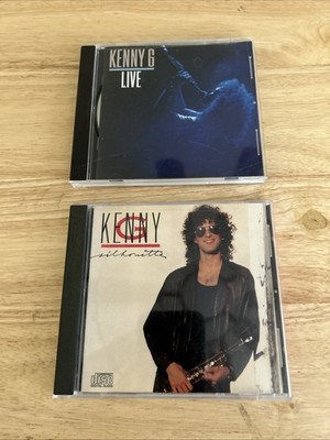 Kenny G Live & Silhouette by Kenny G (CD, Arista)