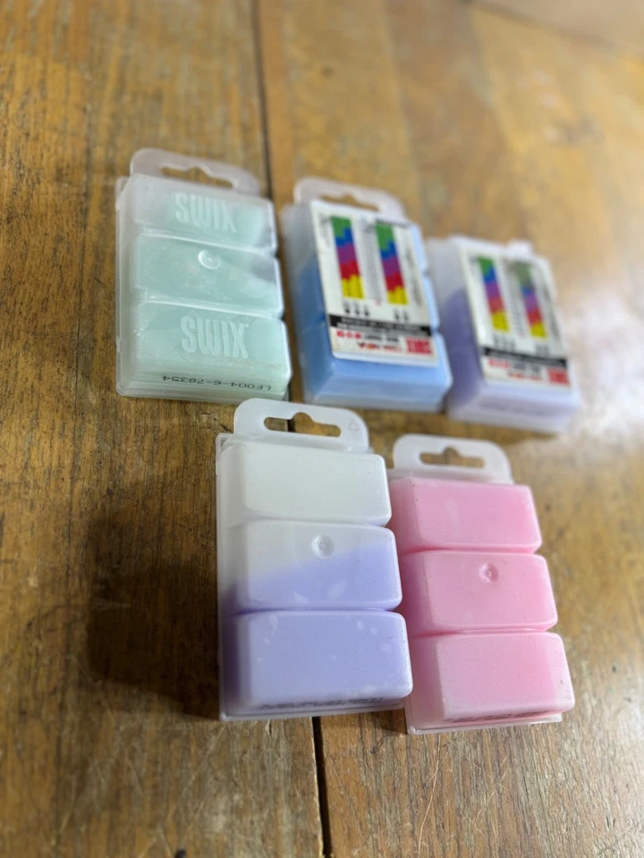 SWIX LF6- 7 8 CH Cross Country  Universal Wax Nordic Ski Wax Bundle Fluoro - Image 3 of 4