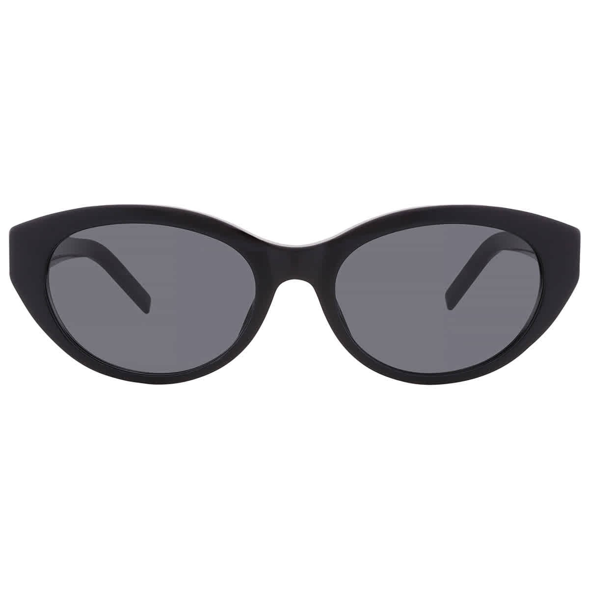 Occhiali da sole donna Saint Laurent neri ovali SL M148 001 54 SL M148 001 54