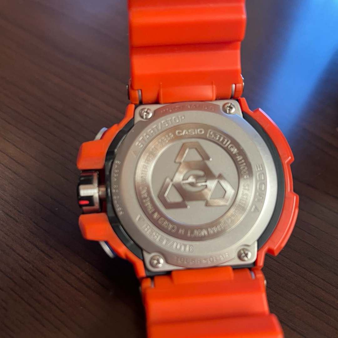 CASIO G-SHOCK Gravitymaster GW-A1100R-4JF Sky Cockpit Solar Orange