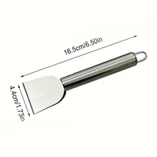 1 Durable Stainless Steel Multi-Purpose Cleaning Scraper and Tool Scoop
