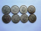 (8) 1969 D John F Kennedy Half Dollars 40% Silver