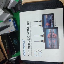 FEELWORLD FT6 FR6 5.5 inch Wireless Monitor Kit HDMI Video Transmitter Receiver