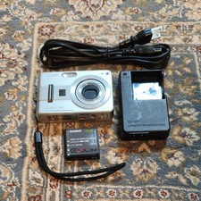 CASIO EXILIM EX-Z57 Digital Camera, Silver, Imperfect