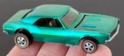 Vintage Hot Wheels Redline 1968 BEAUTIFUL GRAQUA Custom Camaro US - NO RESERVE!
