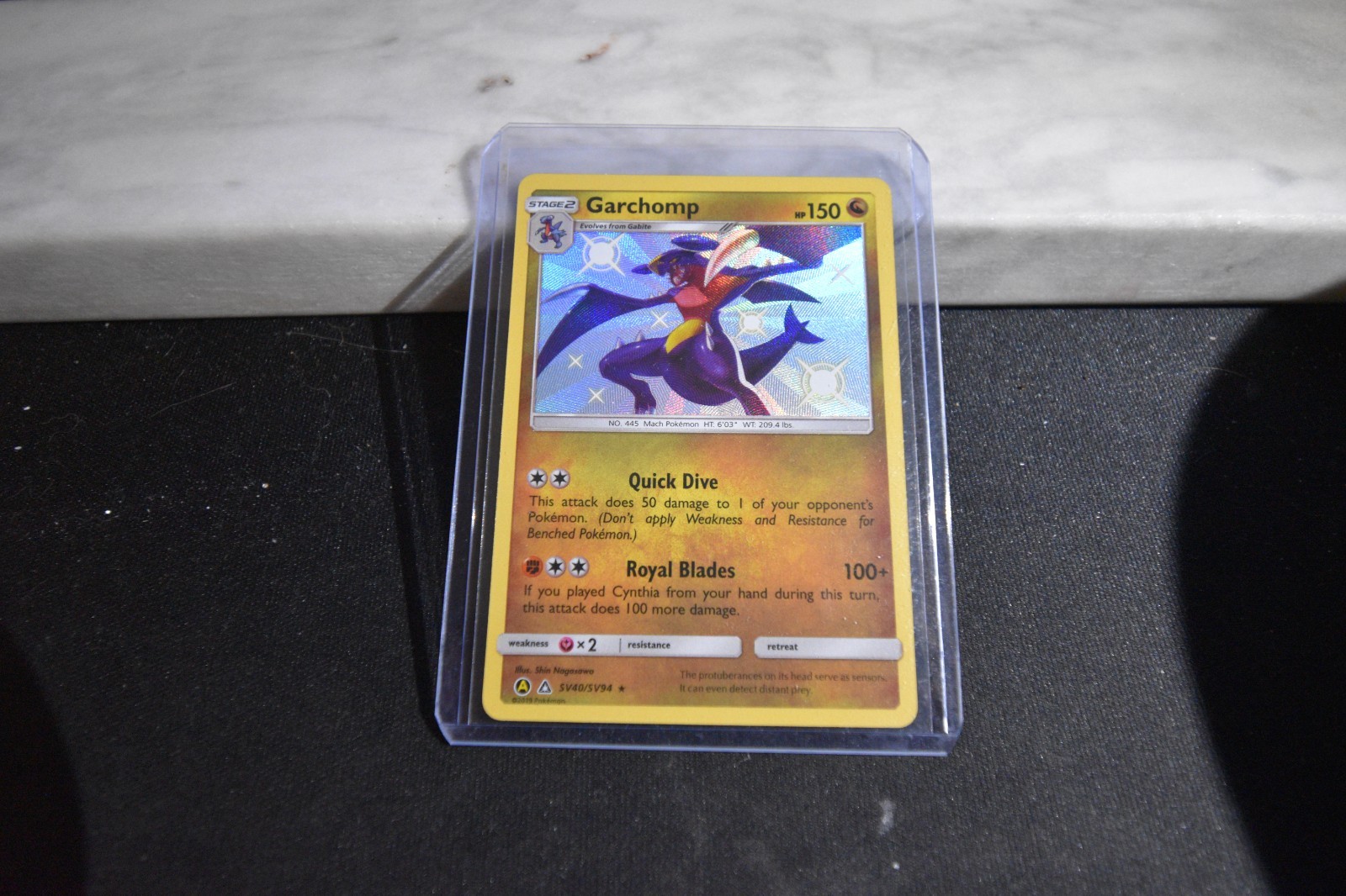 Garchomp SV40/SV94 Hidden Fates: Shiny Vault Holo