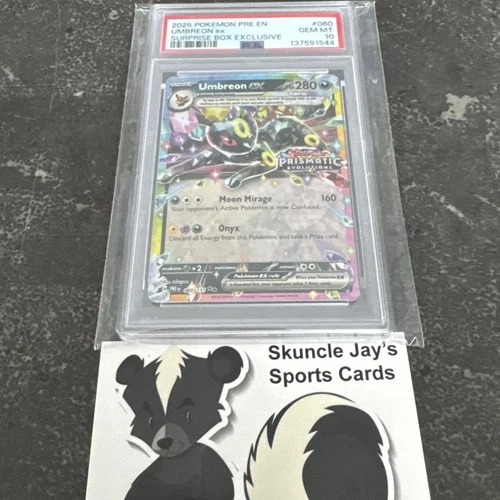 Umbreon ex - (Prismatic Evolutions Stamp) 060/131 Miscellaneous Cards & Products